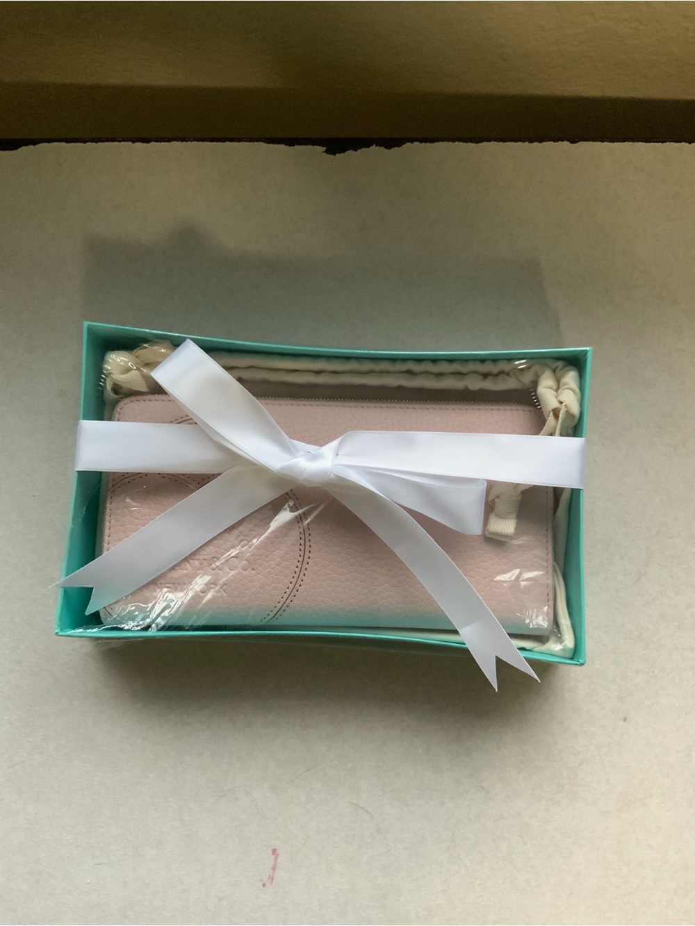 Tiffany & Co. Pink Zip-Around Women’s Wallet
